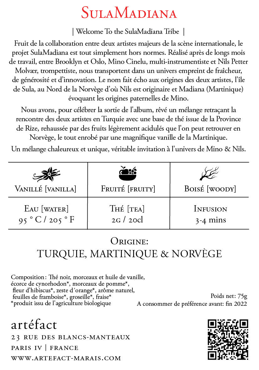 SulaMadiana : artéfact x Mino Cinelu & Nils Petter Molvær