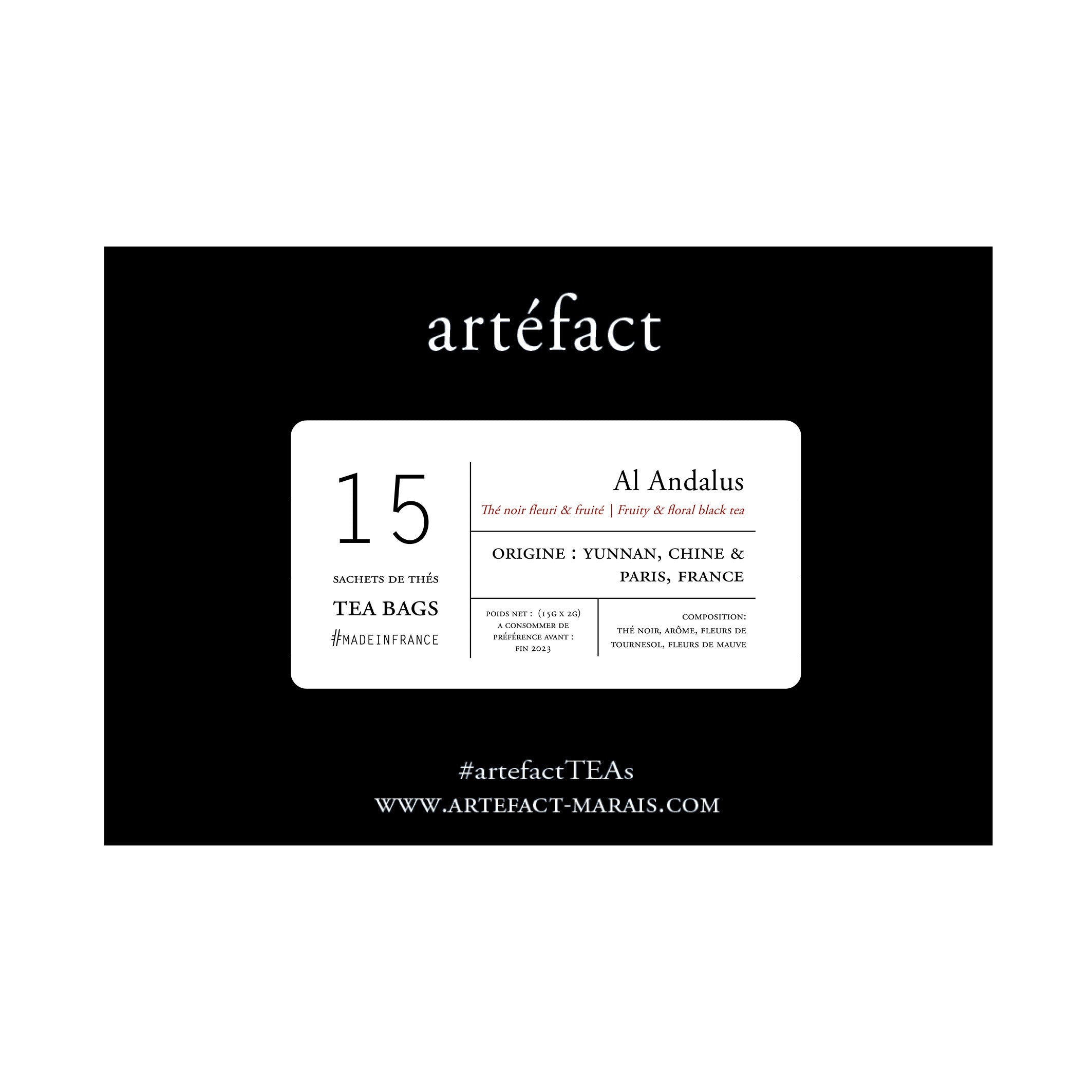 Al Andalus [Thé noir pêche blanche & abricot}