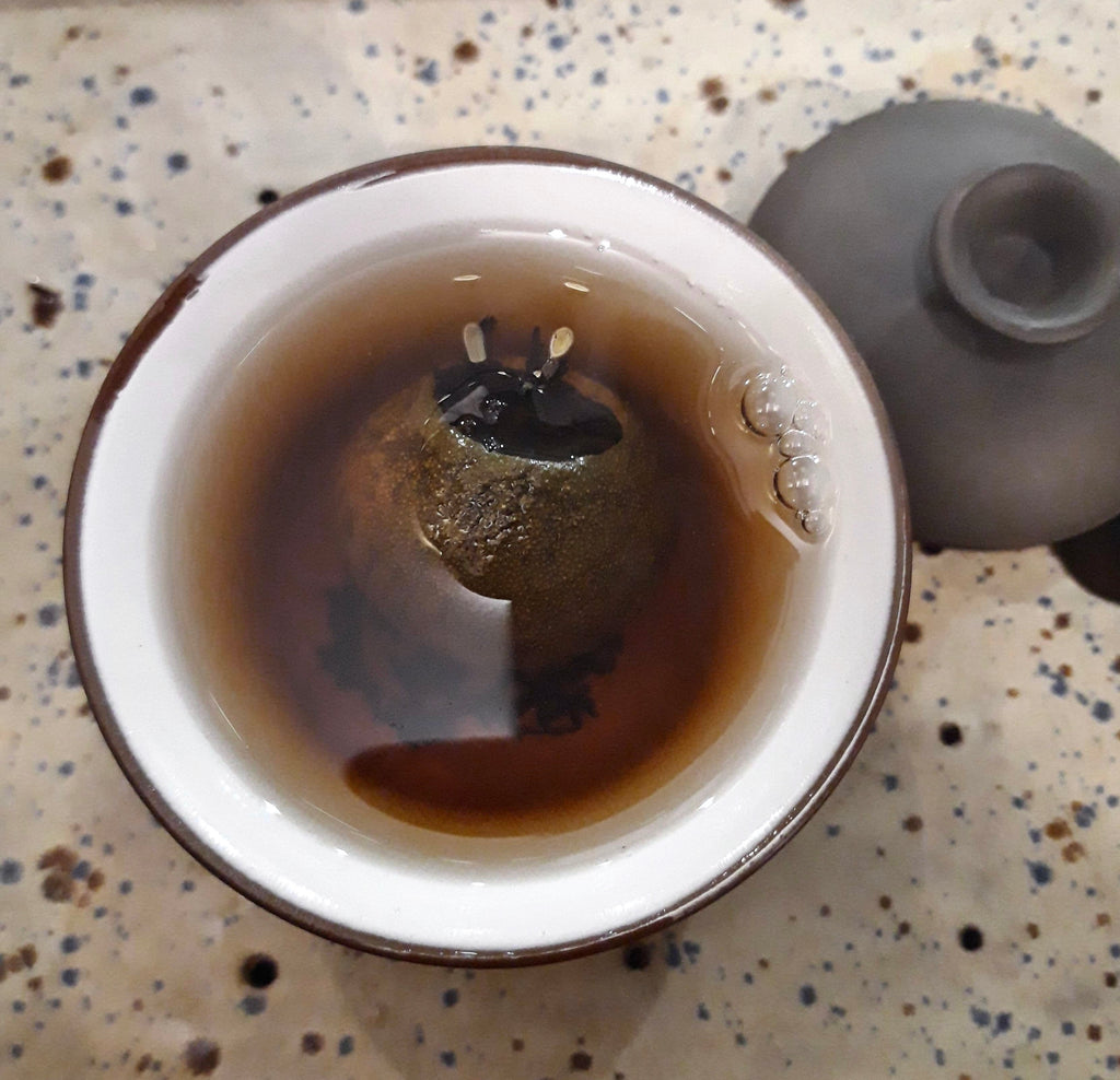 Xiao Qing Gan Pu’Er Mandarine [×5]  [Thé Pu'Er Shu / Cuit]