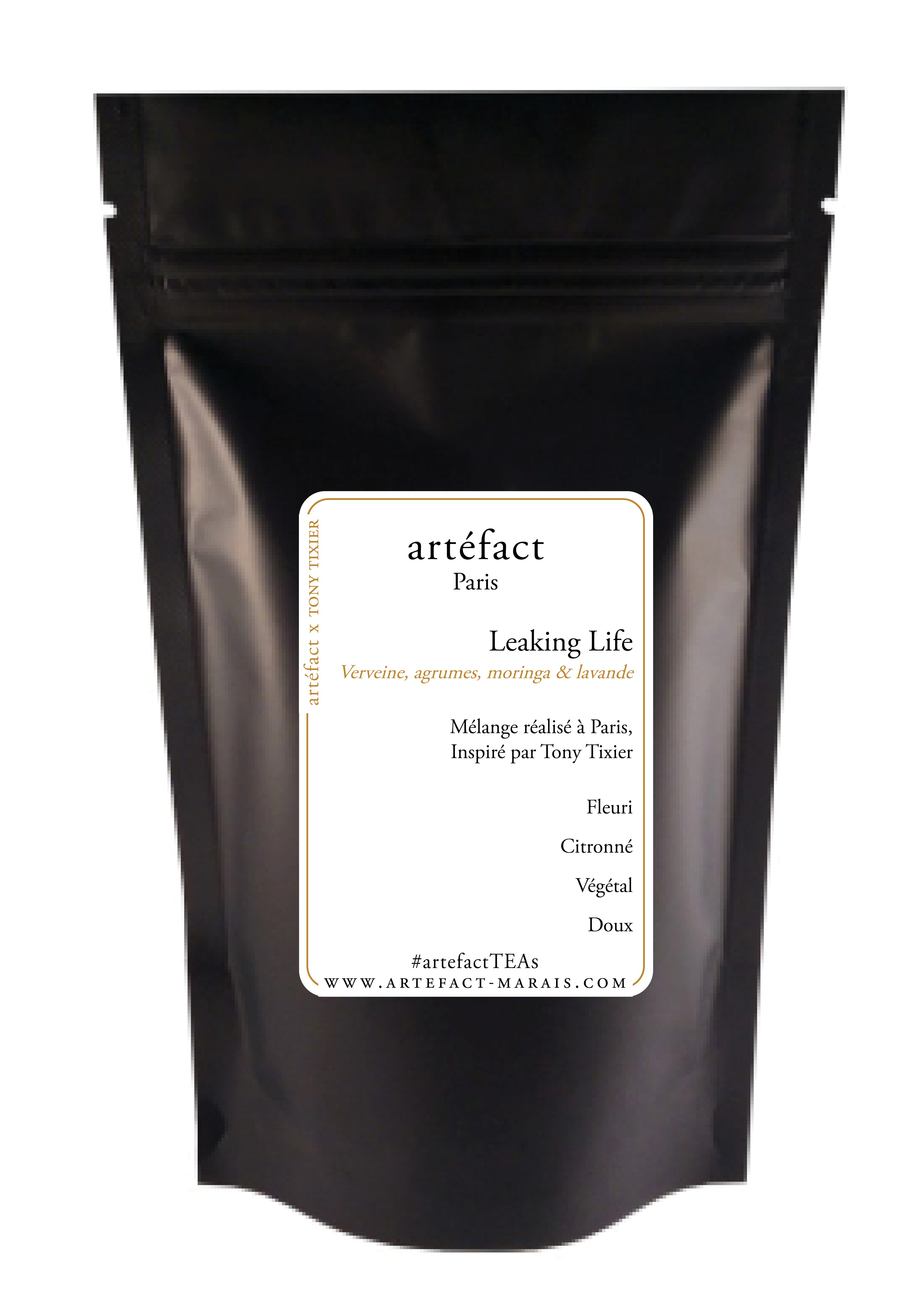 Leaking Life : artéfact x Tony Tixier