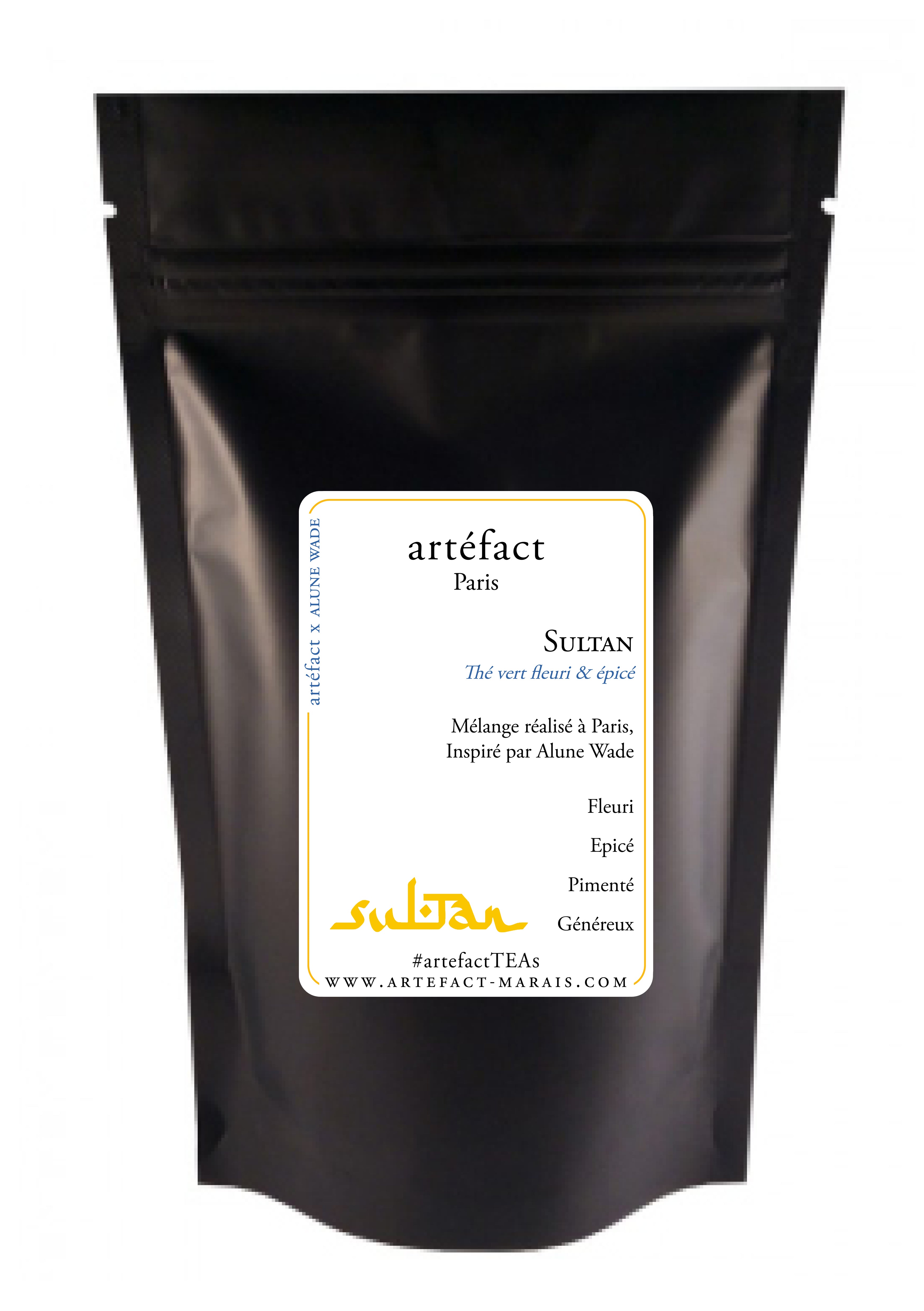 Sultan : artéfact x Alune Wade