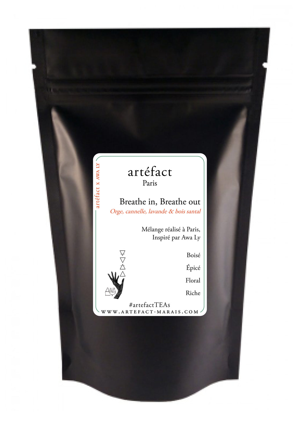 Breathe in, Breathe out : artéfact x Awa Ly