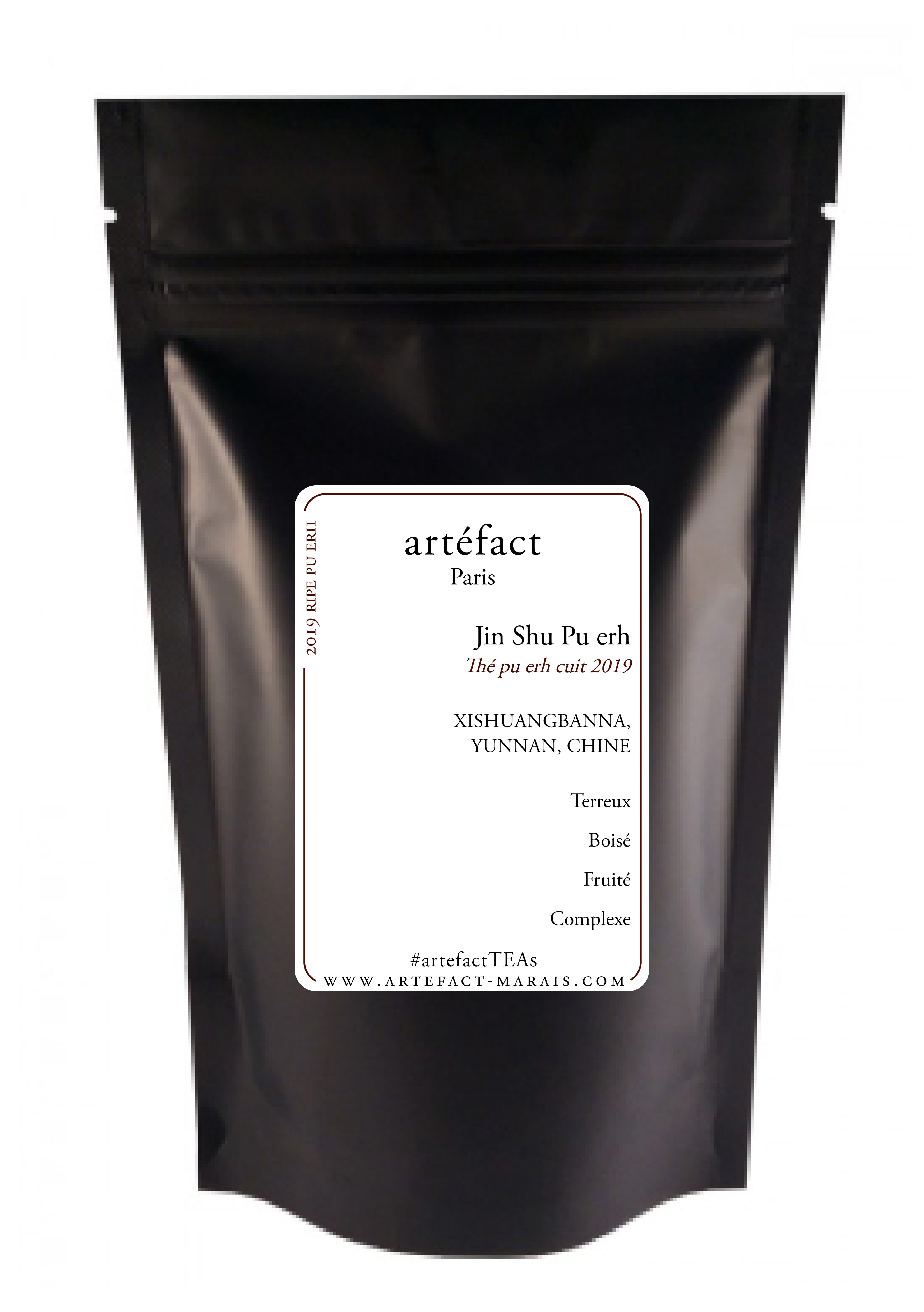 Jin Shu Pu-erh 2019 [Thé Pu-erh Shu / Cuit]